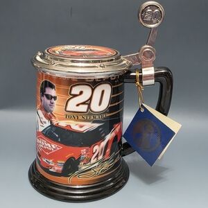 Tony Stewart #20 Collector Porcelain Tankard The Franklin Mint